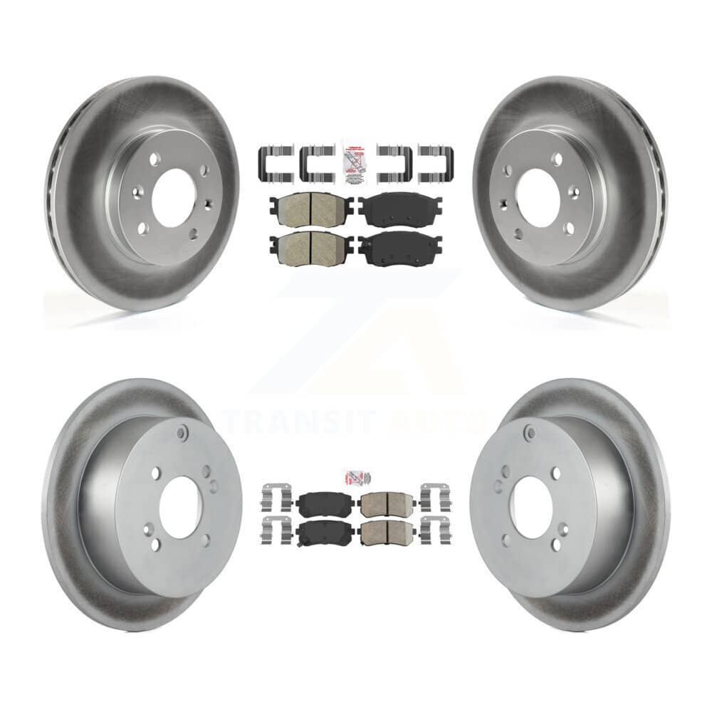 Transit Auto - KGA-101650 - Front and Rear Disc Brake Kits