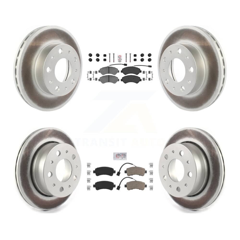 Transit Auto - KGA-101662 - Front and Rear Disc Brake Kits