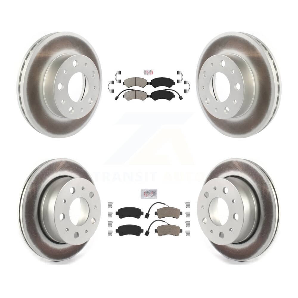 Transit Auto - KGA-101663 - Front and Rear Disc Brake Kits