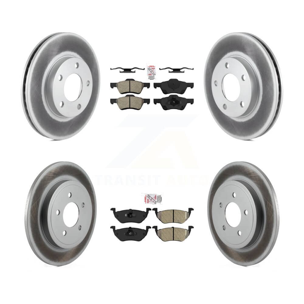 Transit Auto - KGA-101858 - Front and Rear Disc Brake Kits