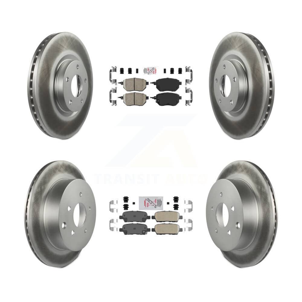 Transit Auto - KGA-101868 - Front and Rear Disc Brake Kits