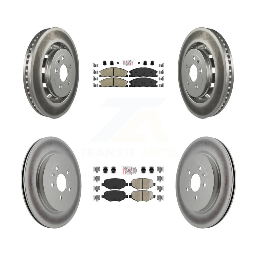 Transit Auto - KGA-102037 - Front and Rear Disc Brake Kits