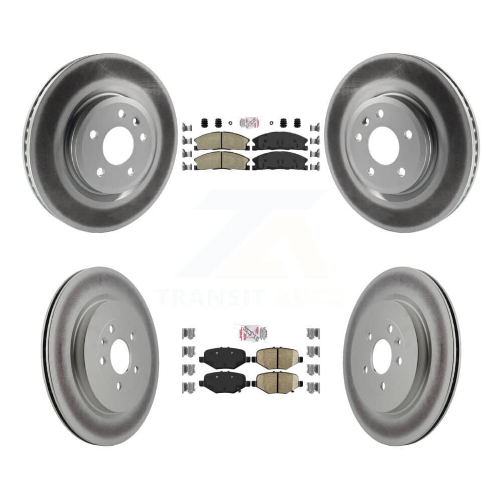Transit Auto - KGA-102074 - Front and Rear Disc Brake Kits