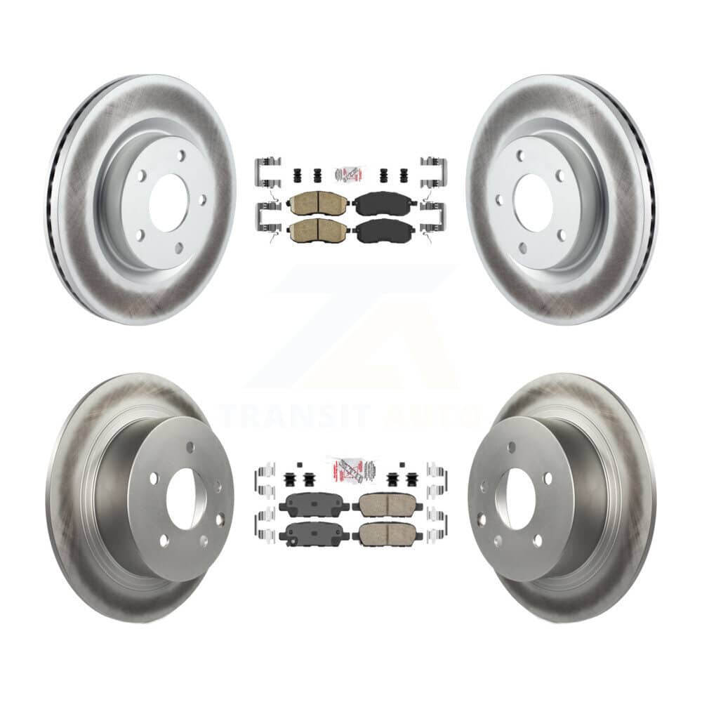 Transit Auto - KGA-102133 - Front and Rear Disc Brake Kits