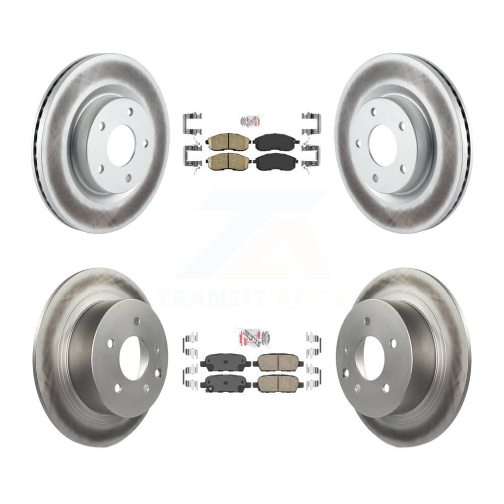Transit Auto - KGA-102136 - Front and Rear Disc Brake Kits