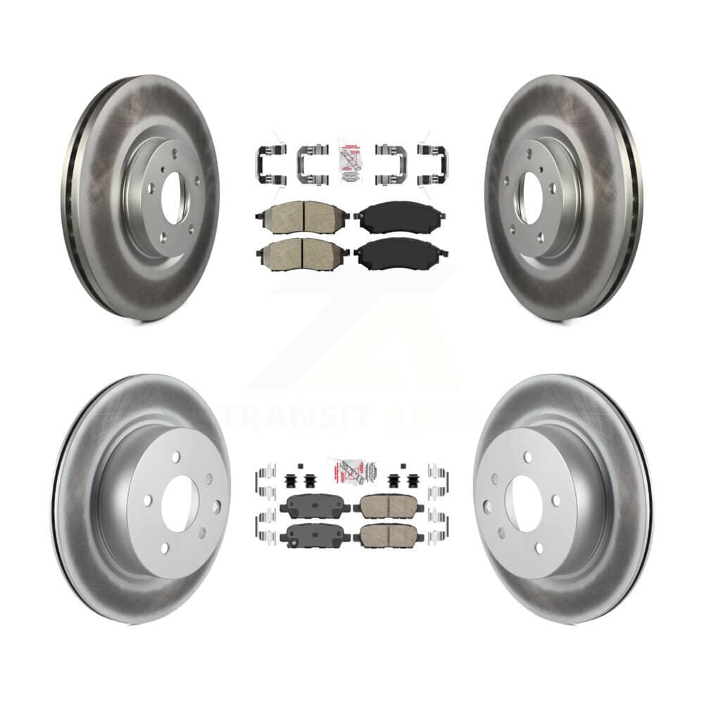 Transit Auto - KGA-102137 - Front and Rear Disc Brake Kits