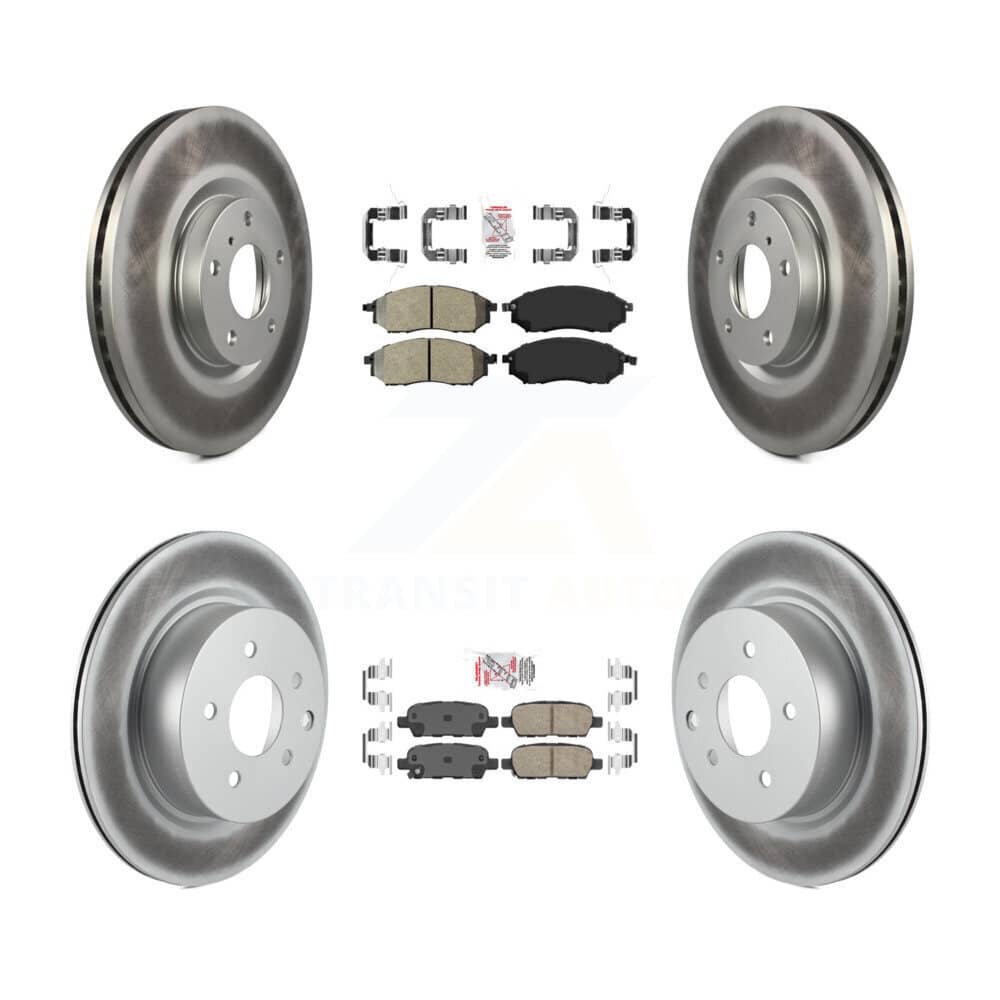 Transit Auto - KGA-102139 - Front and Rear Disc Brake Kits