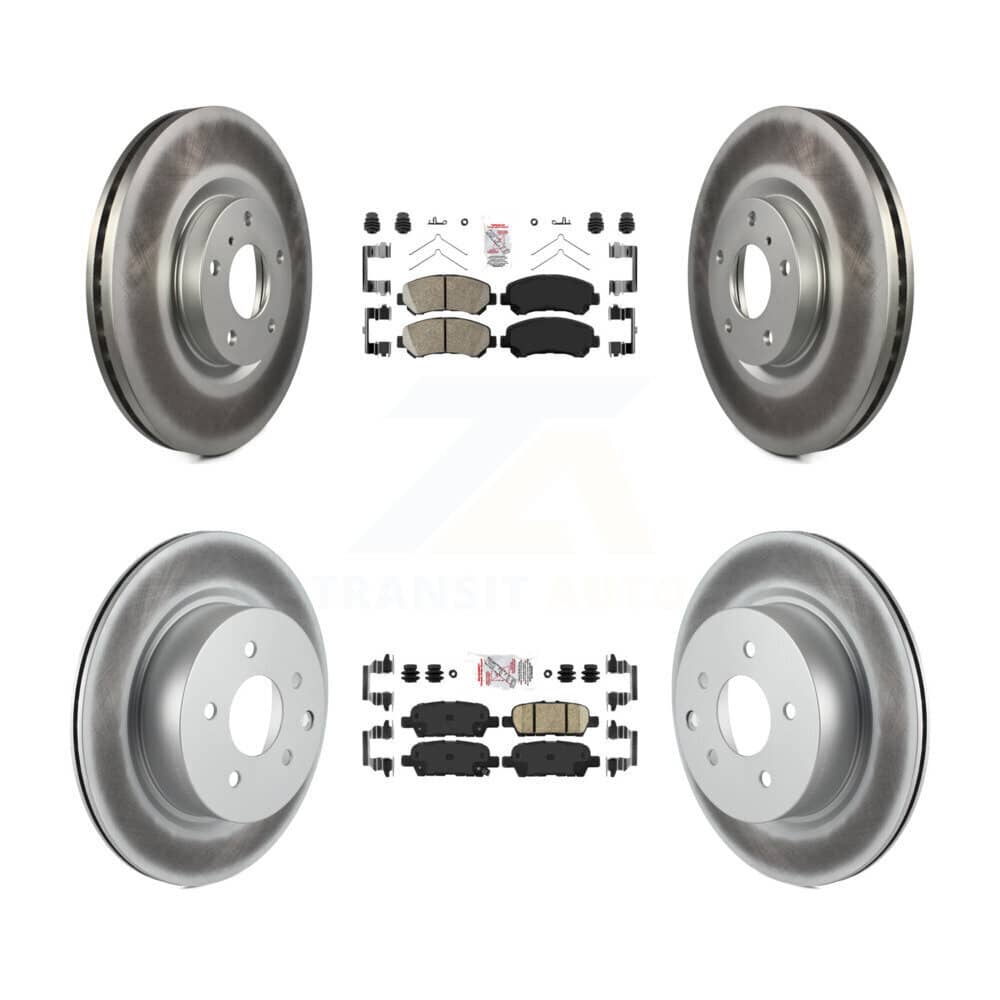 Transit Auto - KGA-102157 - Front and Rear Disc Brake Kits