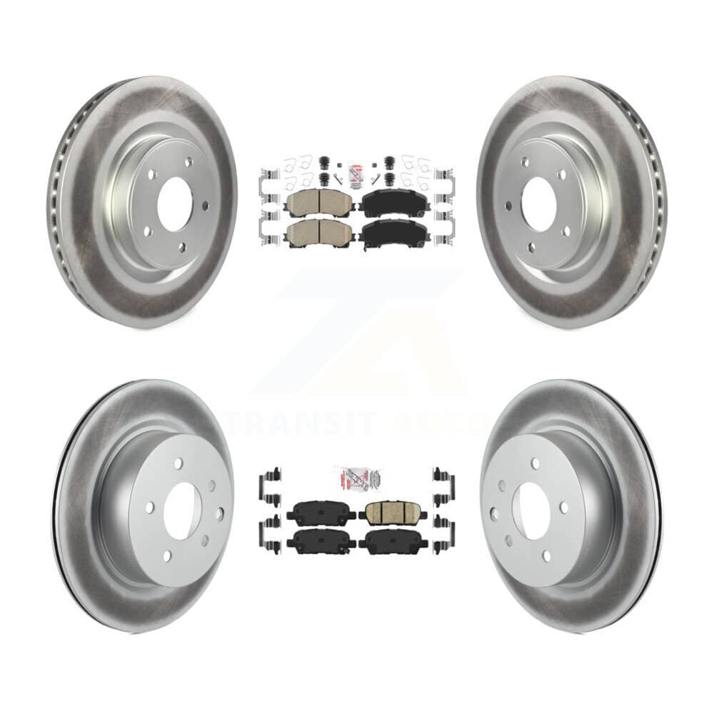 Transit Auto - KGA-102197 - Front and Rear Disc Brake Kits