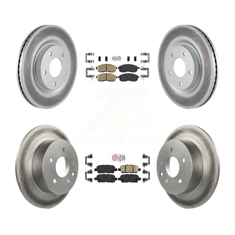 Transit Auto - KGA-102201 - Front and Rear Disc Brake Kits