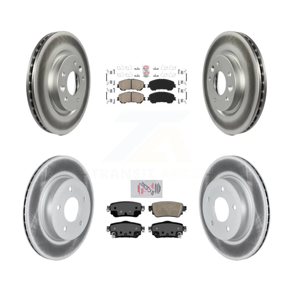 Transit Auto - KGA-102222 - Front and Rear Disc Brake Kits