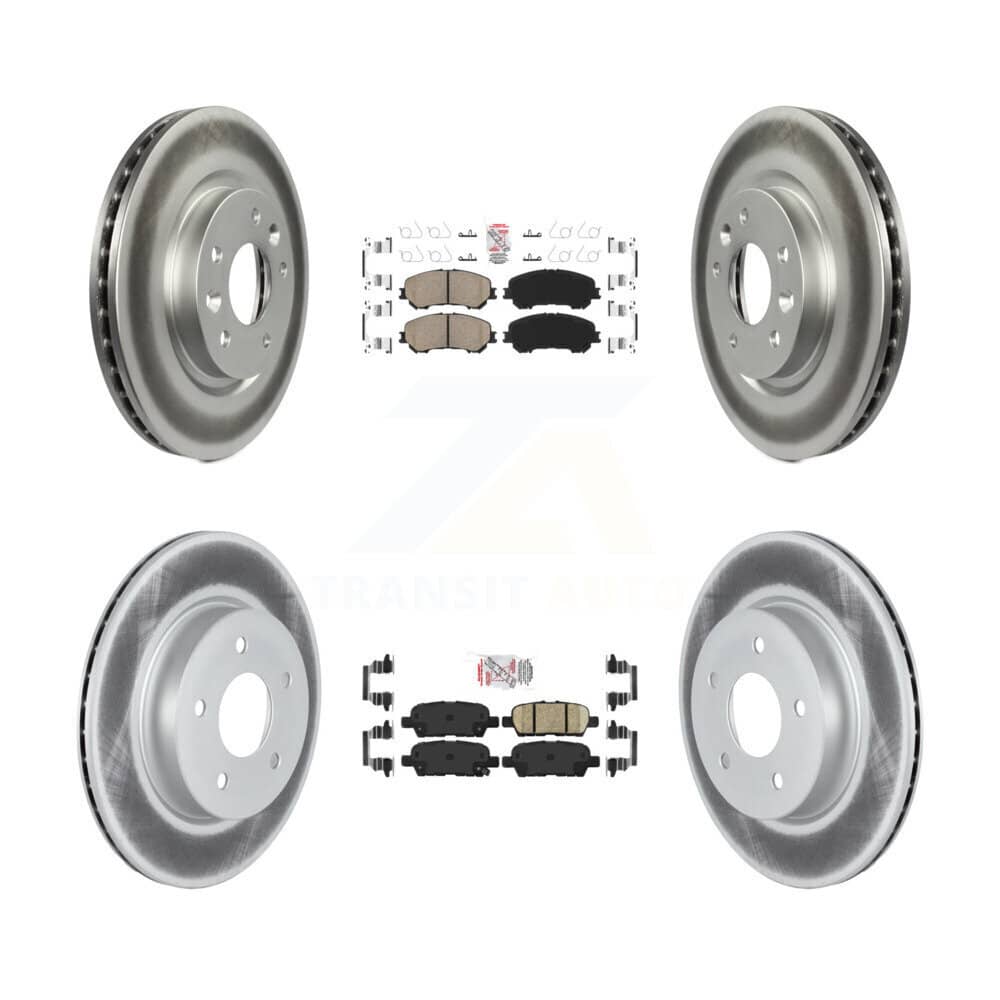 Transit Auto - KGA-102226 - Front and Rear Disc Brake Kits