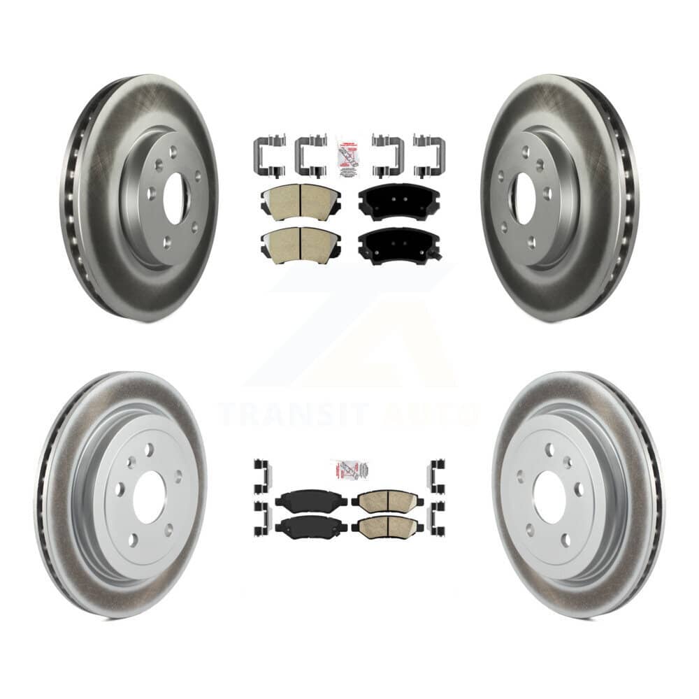 Transit Auto - KGA-102296 - Front and Rear Disc Brake Kits