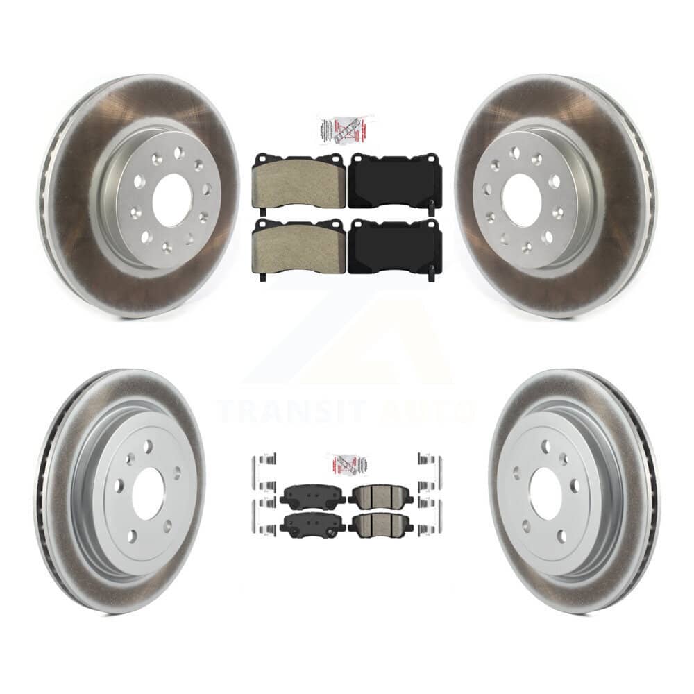 Transit Auto - KGA-102306 - Front and Rear Disc Brake Kits