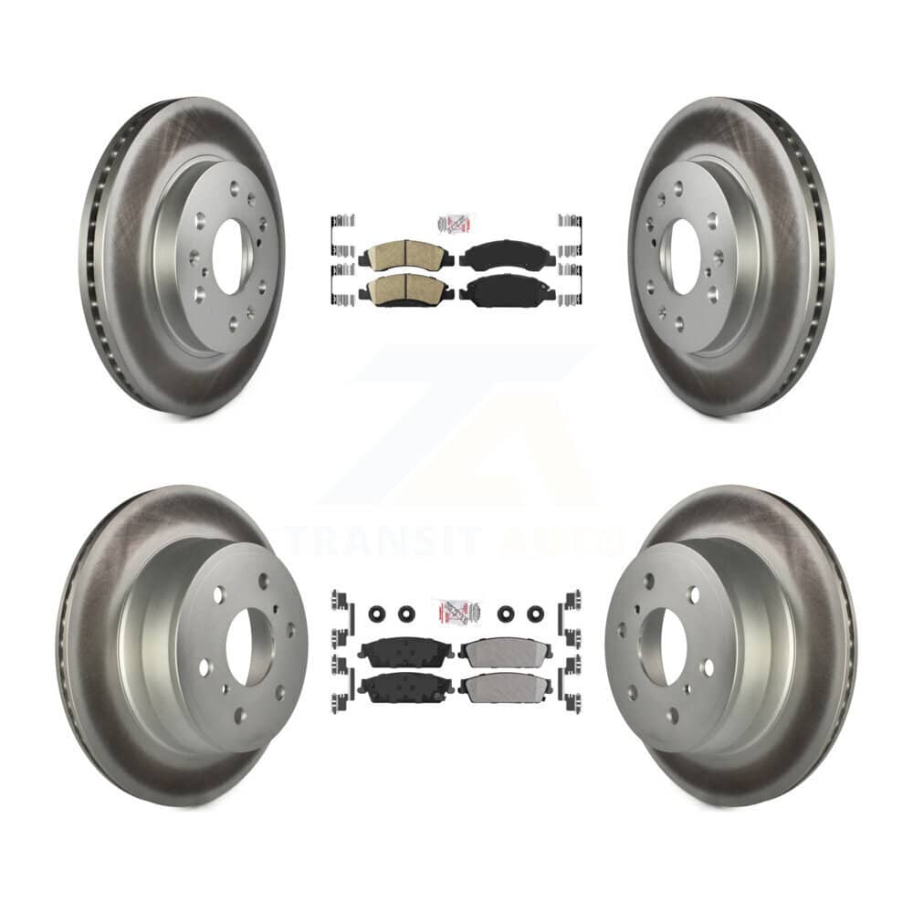 Transit Auto - KGA-102392 - Front and Rear Disc Brake Kits