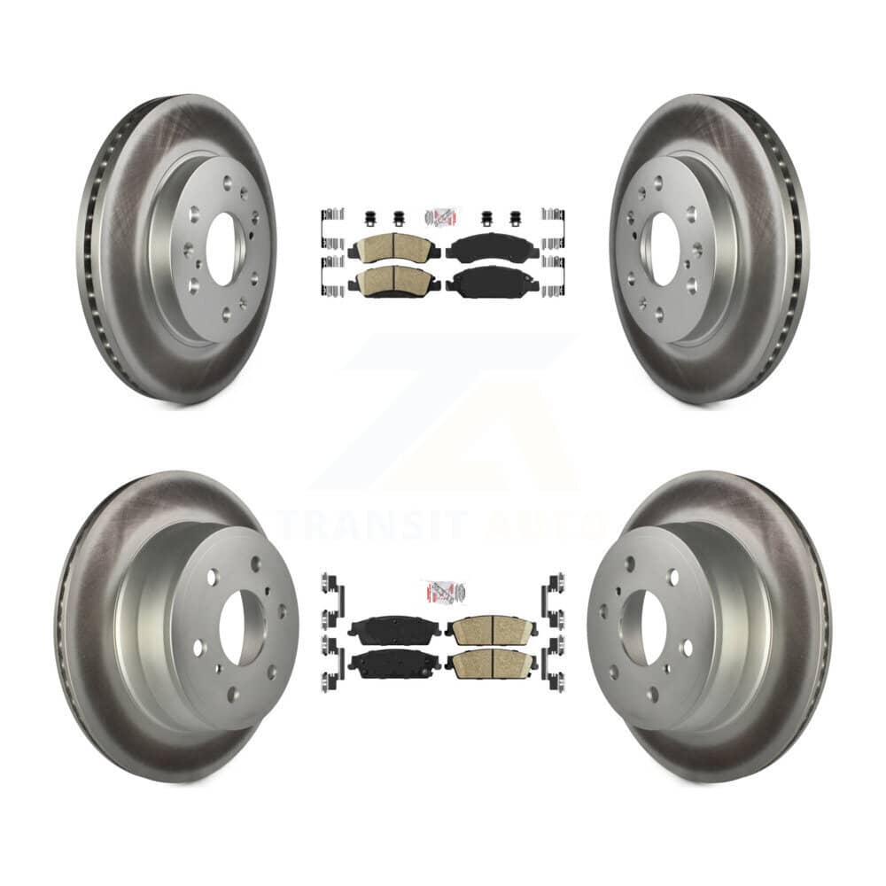 Transit Auto - KGA-102393 - Front and Rear Disc Brake Kits