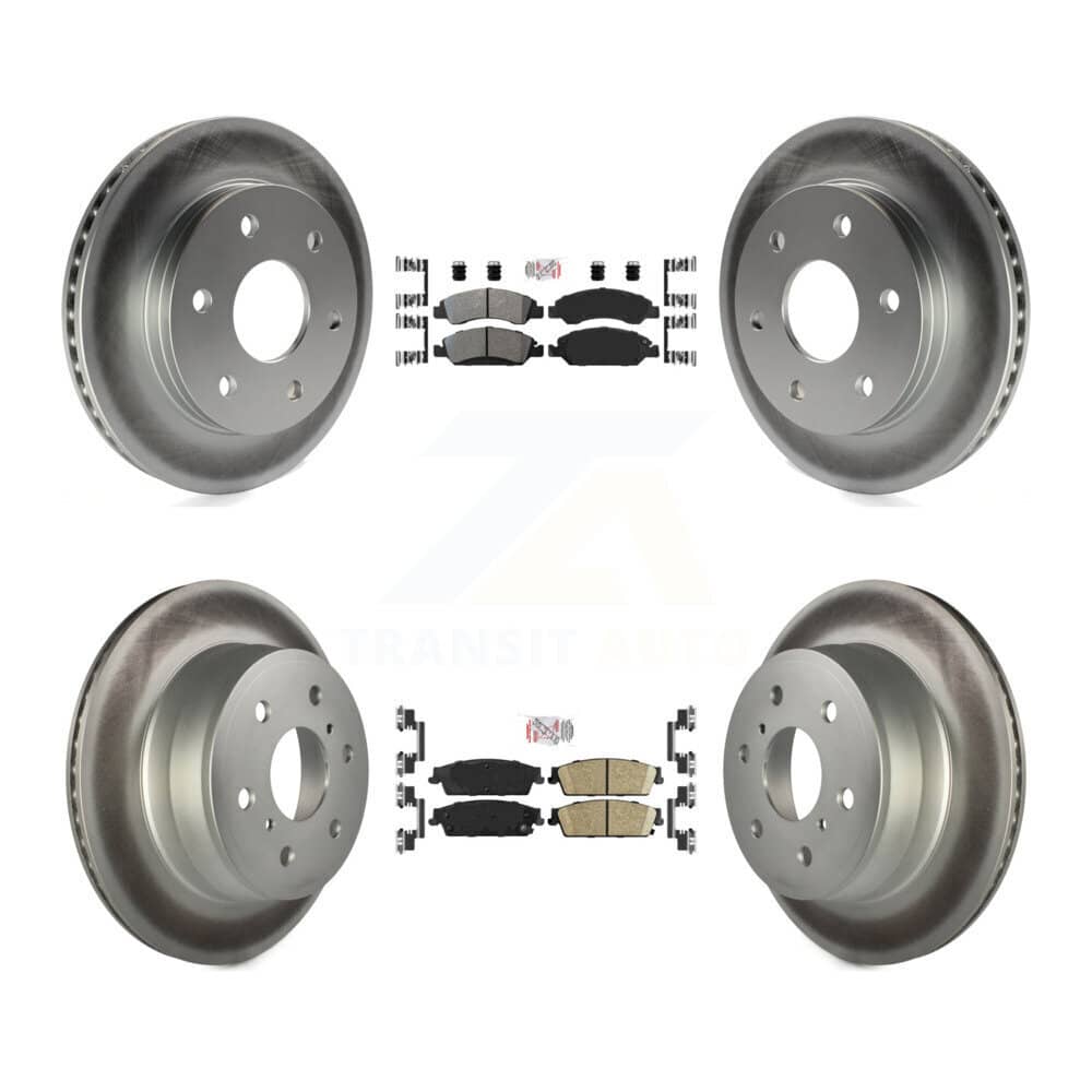 Transit Auto - KGA-102404 - Front and Rear Disc Brake Kits