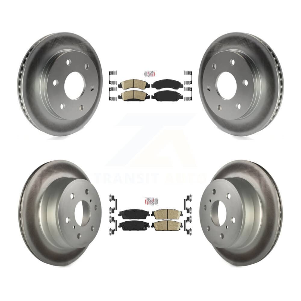 Transit Auto - KGA-102405 - Front and Rear Disc Brake Kits