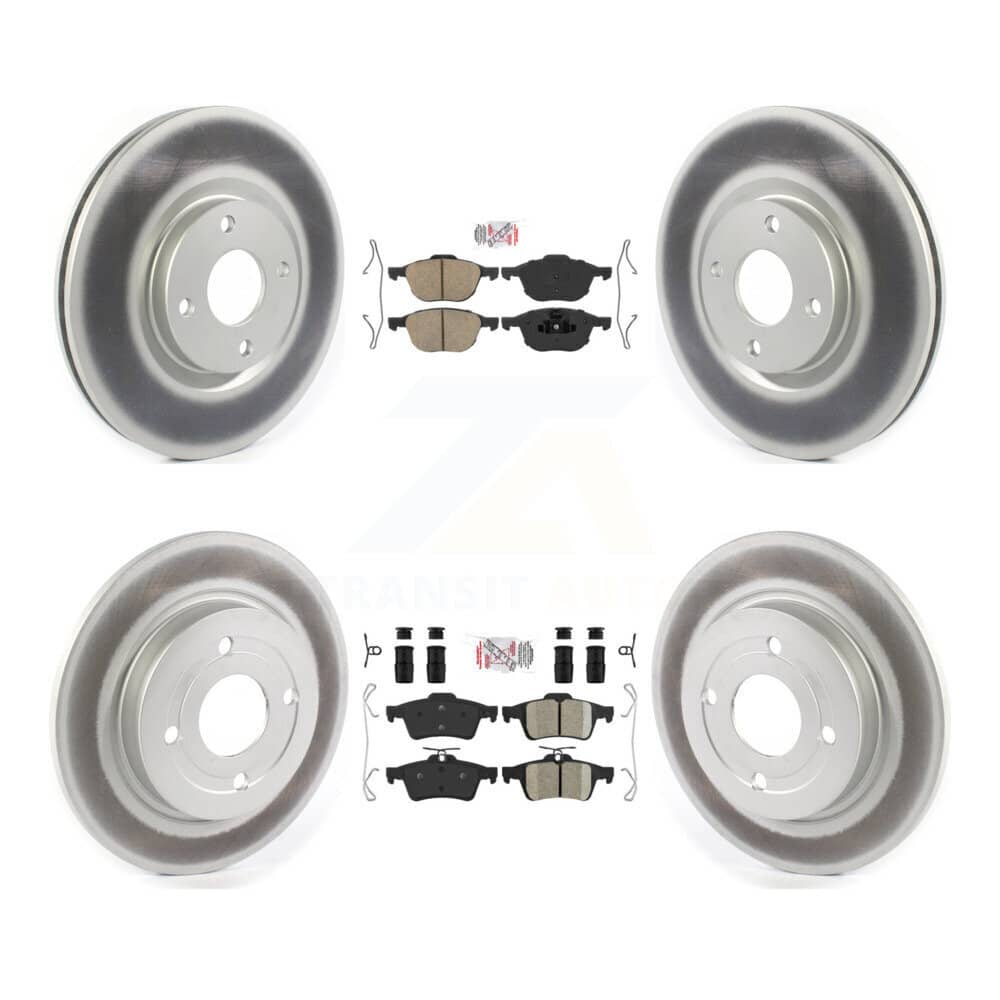 Transit Auto - KGA-102504 - Front and Rear Disc Brake Kits