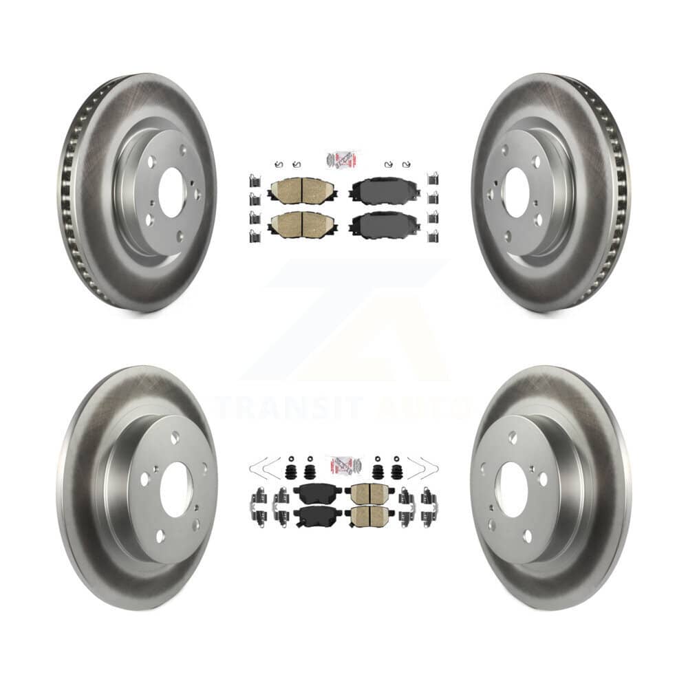 Transit Auto - KGA-102621 - Front and Rear Disc Brake Kits