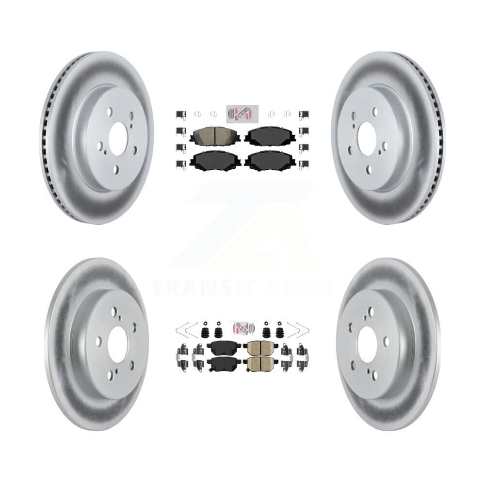 Transit Auto - KGA-102634 - Front and Rear Disc Brake Kits