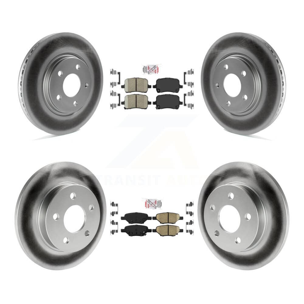 Transit Auto - KGA-102681 - Front and Rear Disc Brake Kits