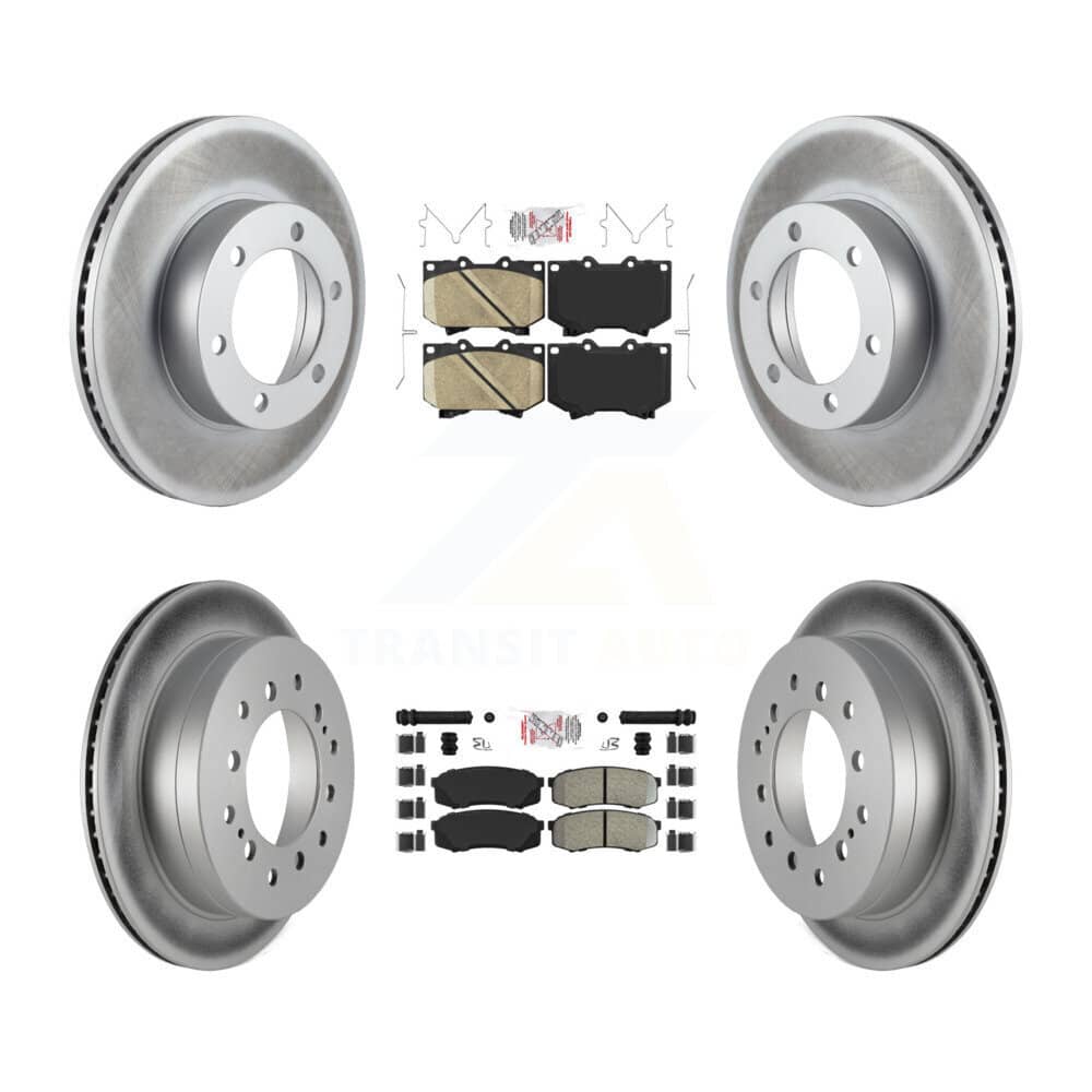 Transit Auto - KGA-102728 - Front and Rear Disc Brake Kits
