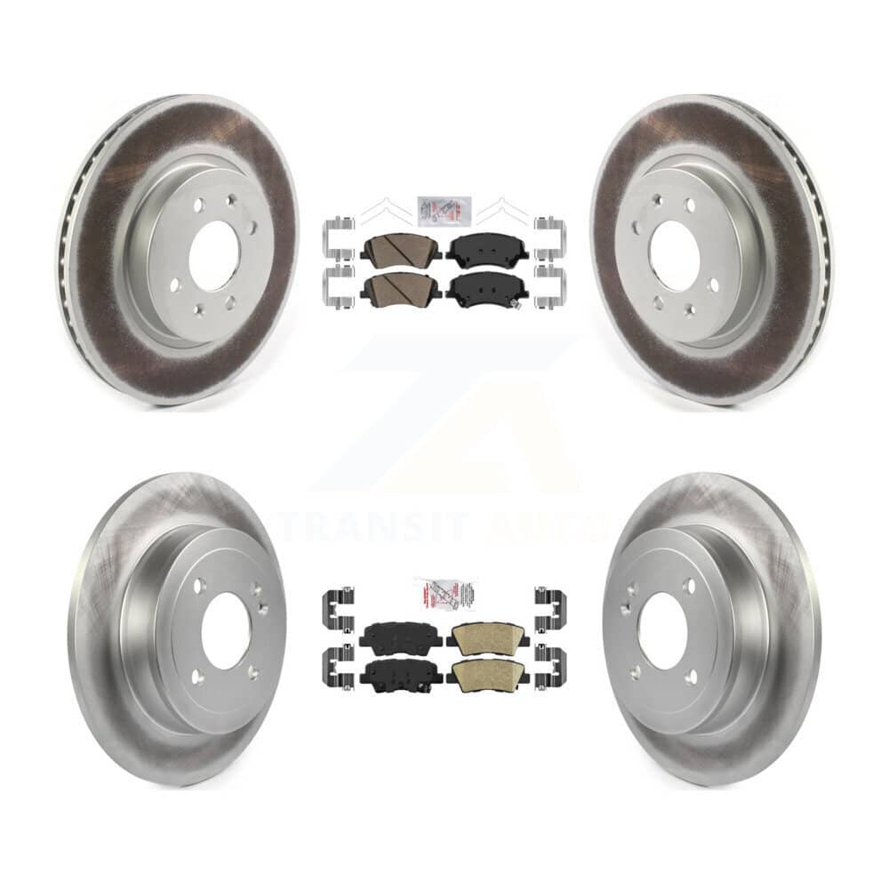 Transit Auto - KGA-102780 - Front and Rear Disc Brake Kits