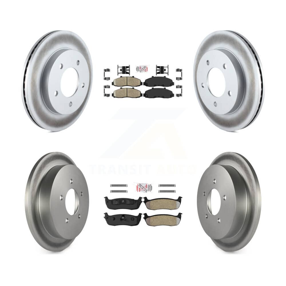 Transit Auto - KGA-102923 - Front and Rear Disc Brake Kits