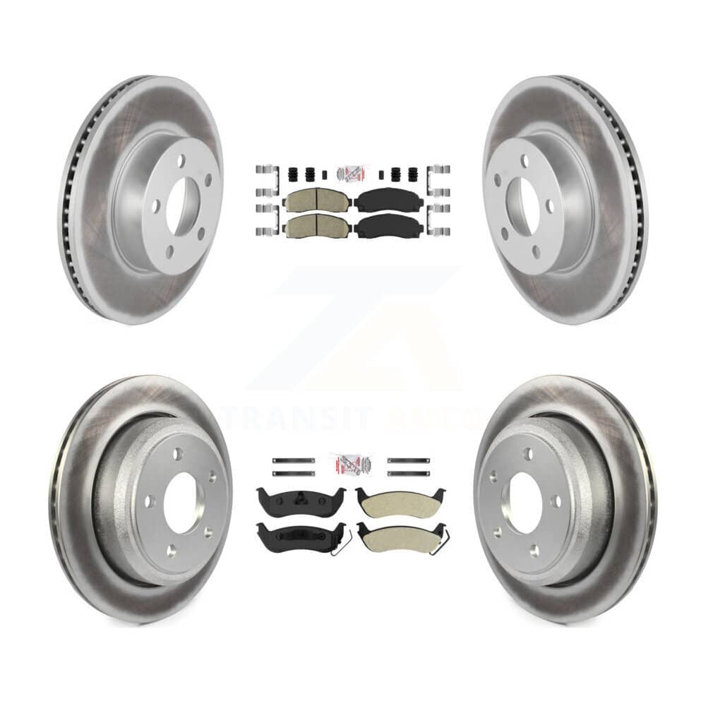 Transit Auto - KGA-103271 - Front and Rear Disc Brake Kits