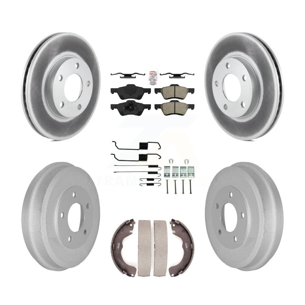Transit Auto - KGA-104177 - Front and Rear Disc Brake Kits
