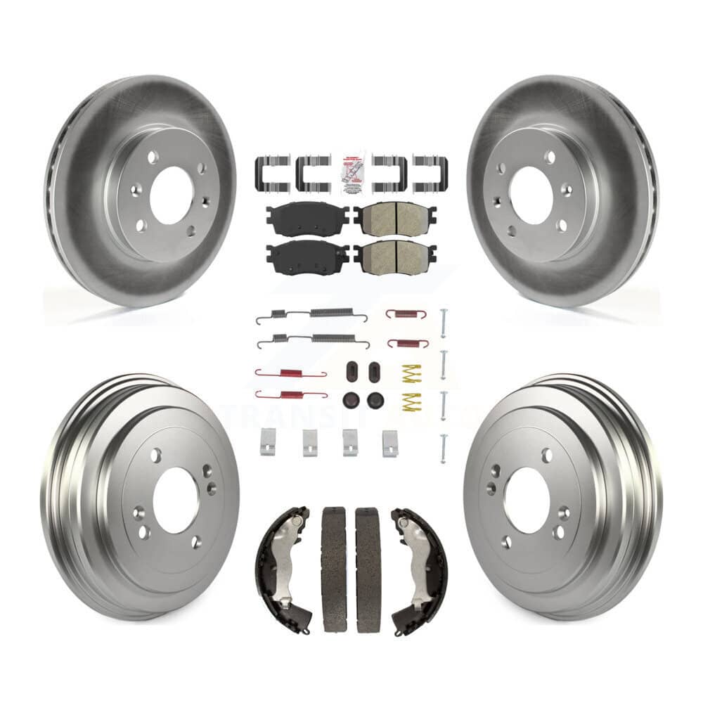 Transit Auto - KGA-104204 - Front and Rear Disc Brake Kits