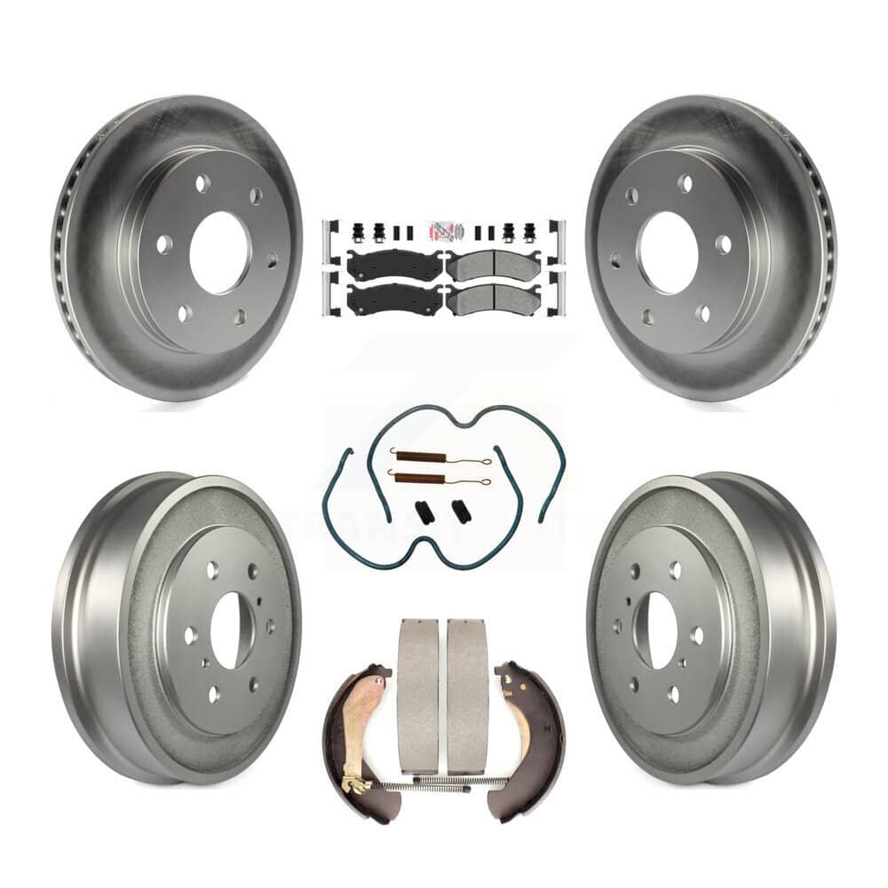 Transit Auto - KGA-104267 - Front and Rear Disc Brake Kits