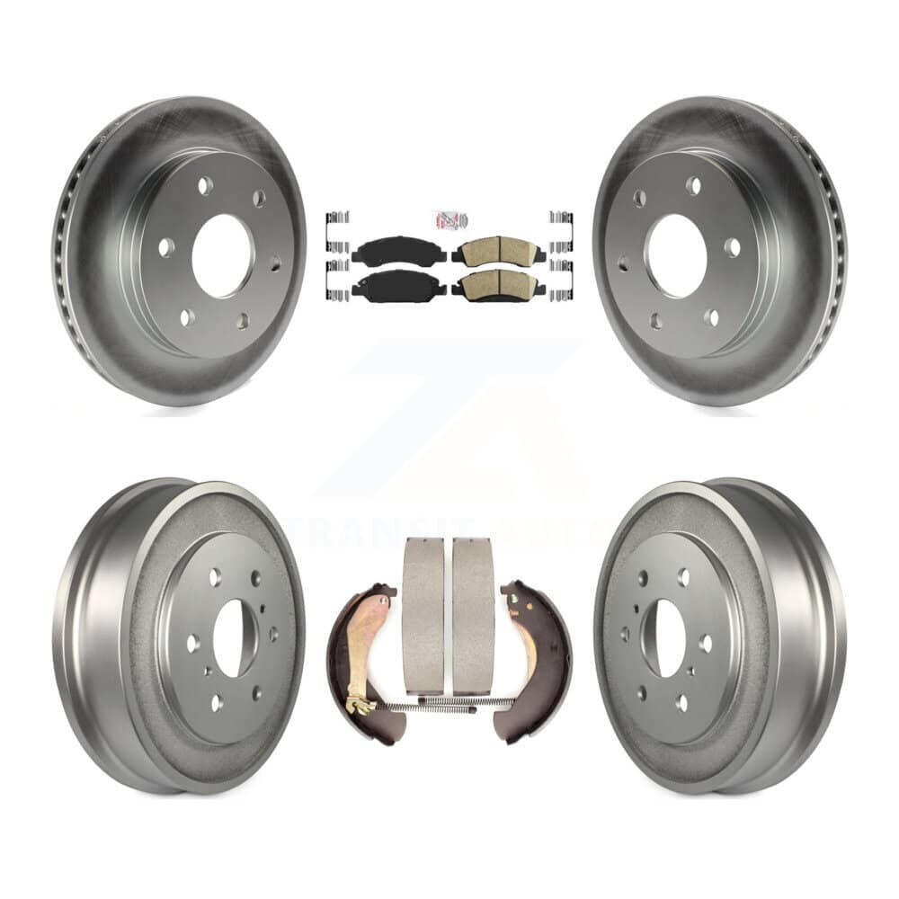 Transit Auto - KGA-104321 - Front and Rear Disc Brake Kits