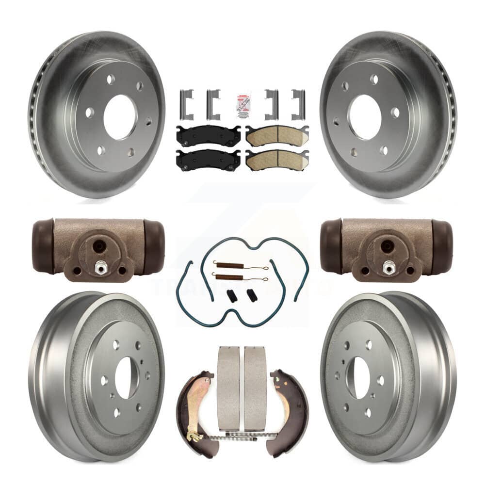 Transit Auto - KGA-104483 - Front and Rear Disc Brake Kits