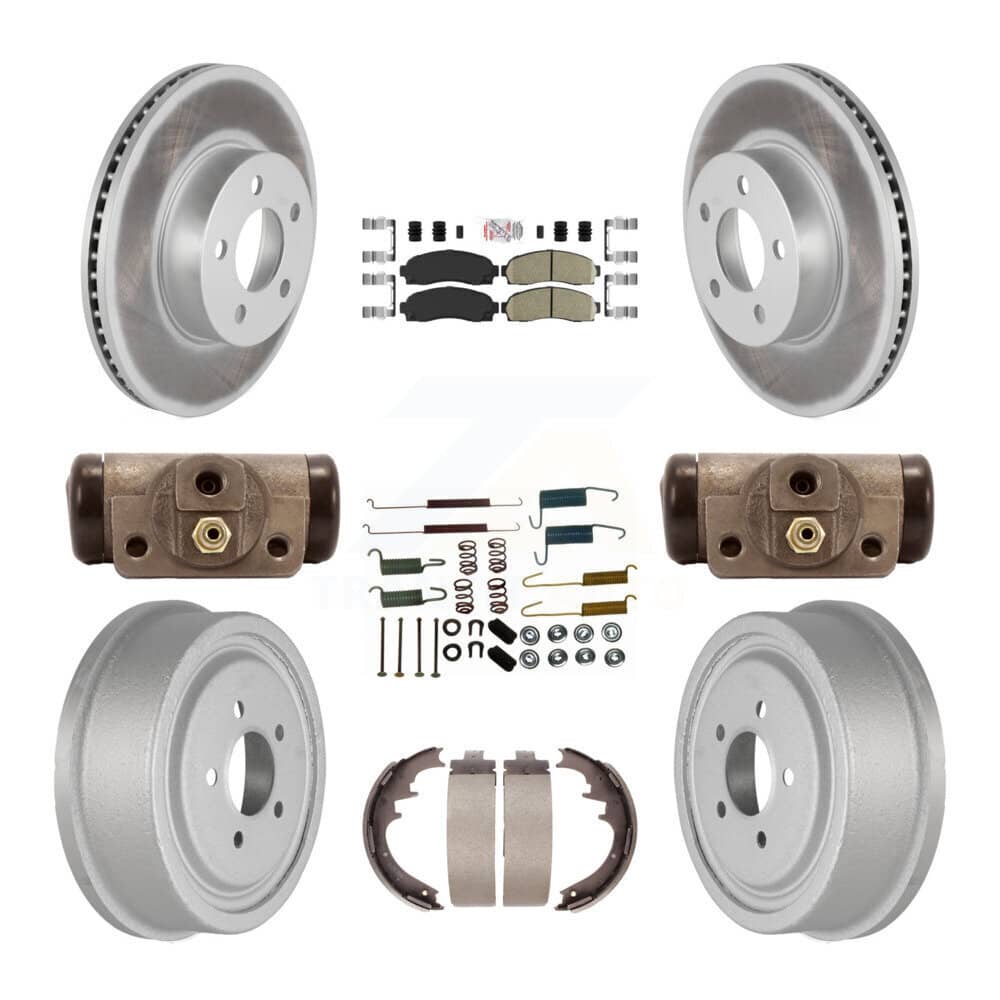 Transit Auto - KGA-104542 - Front and Rear Disc Brake Kits