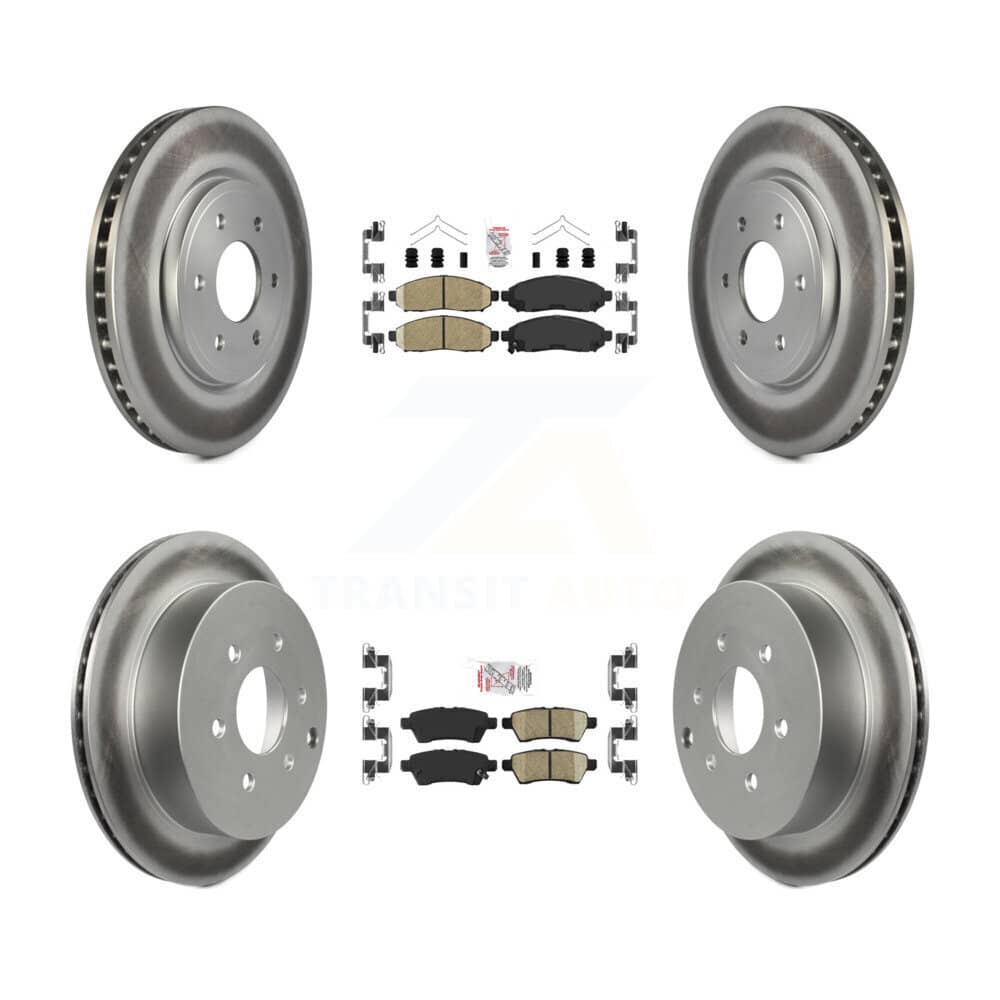 Transit Auto - KGA-104742 - Front and Rear Disc Brake Kits