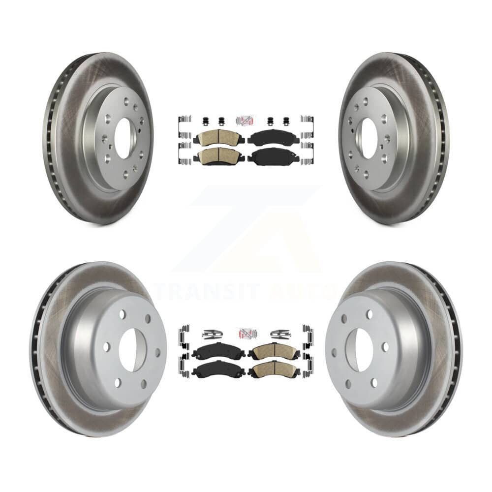 Transit Auto - KGA-104758 - Front and Rear Disc Brake Kits