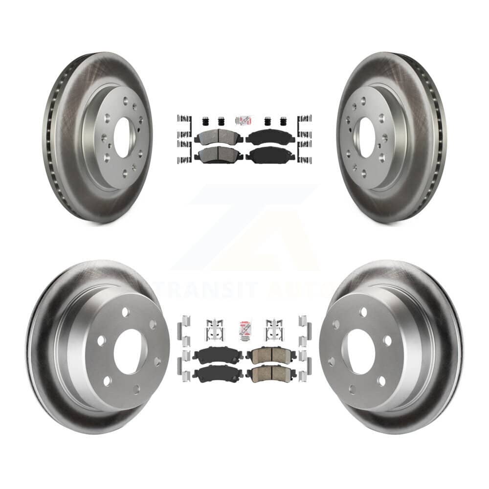Transit Auto - KGA-104763 - Front and Rear Disc Brake Kits