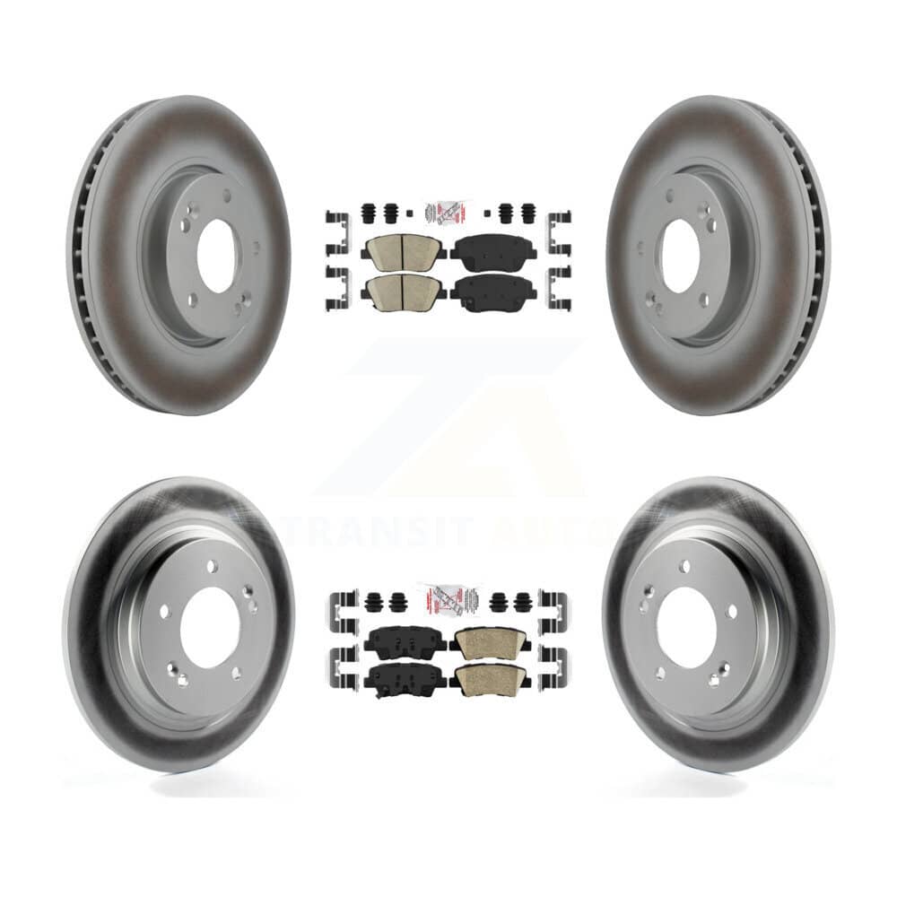 Transit Auto - KGA-104808 - Front and Rear Disc Brake Kits