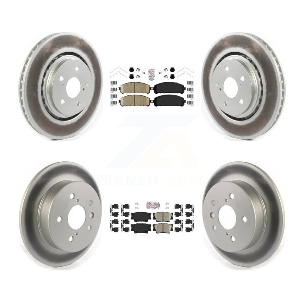 Transit Auto - KGA-104825 - Front and Rear Disc Brake Kits