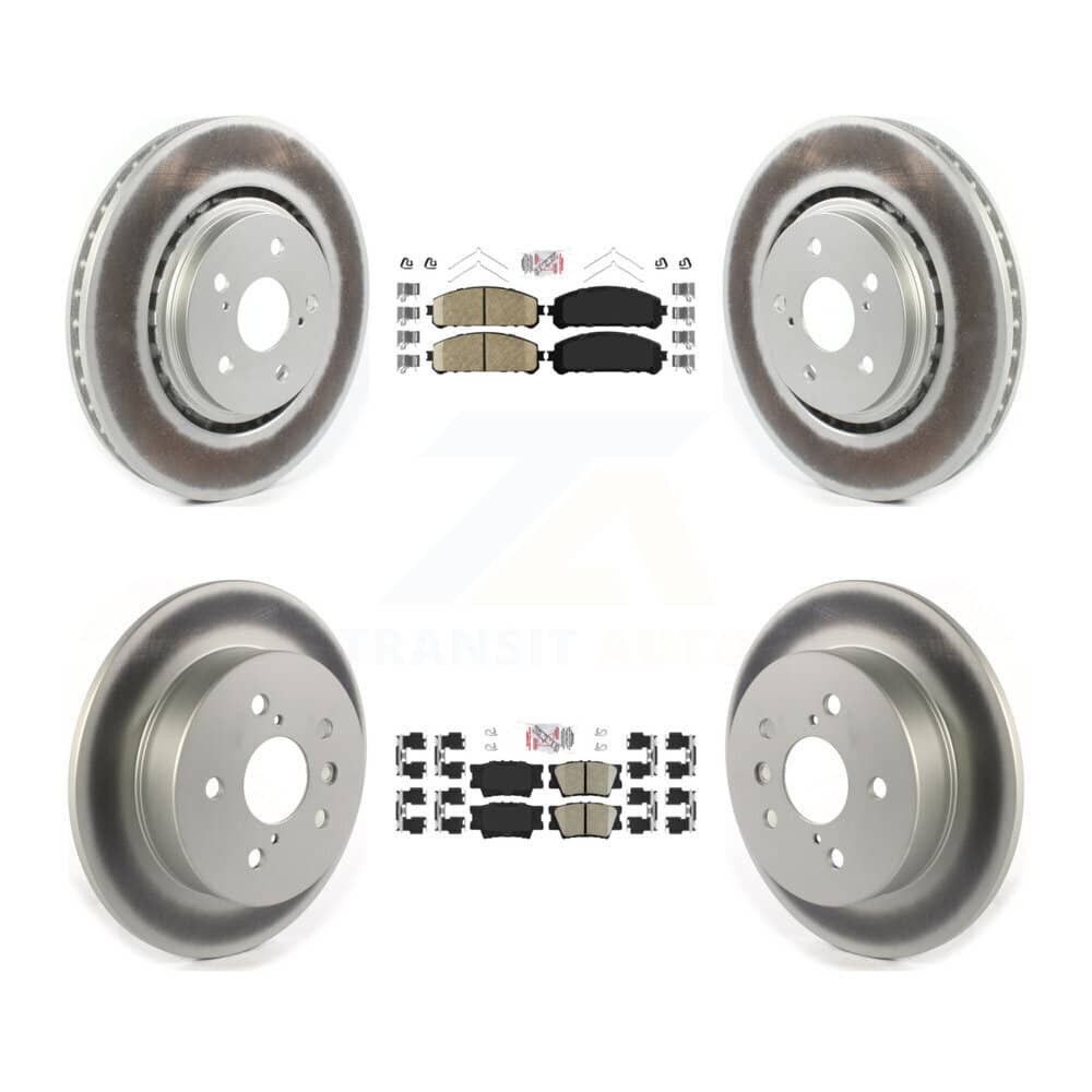 Transit Auto - KGA-104826 - Front and Rear Disc Brake Kits