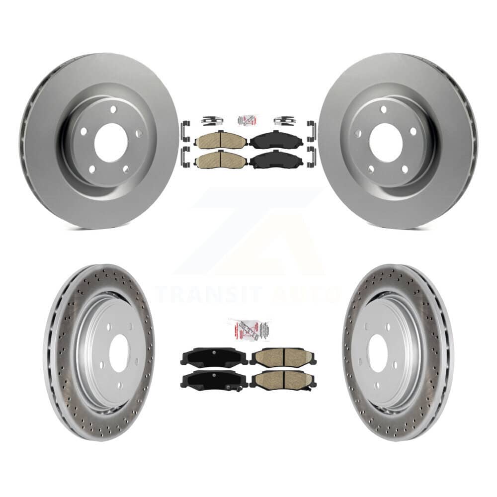 Transit Auto - KGA-104831 - Front and Rear Disc Brake Kits