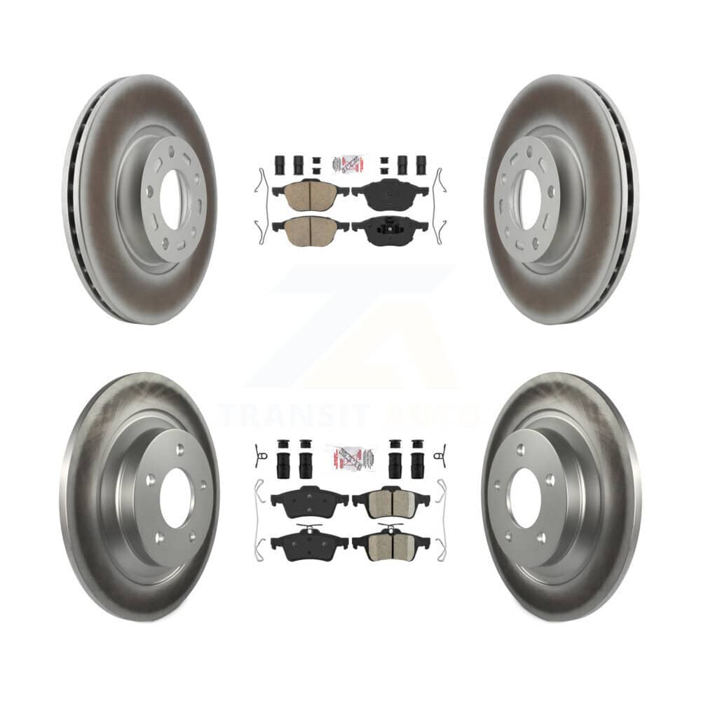 Transit Auto - KGA-104837 - Front and Rear Disc Brake Kits