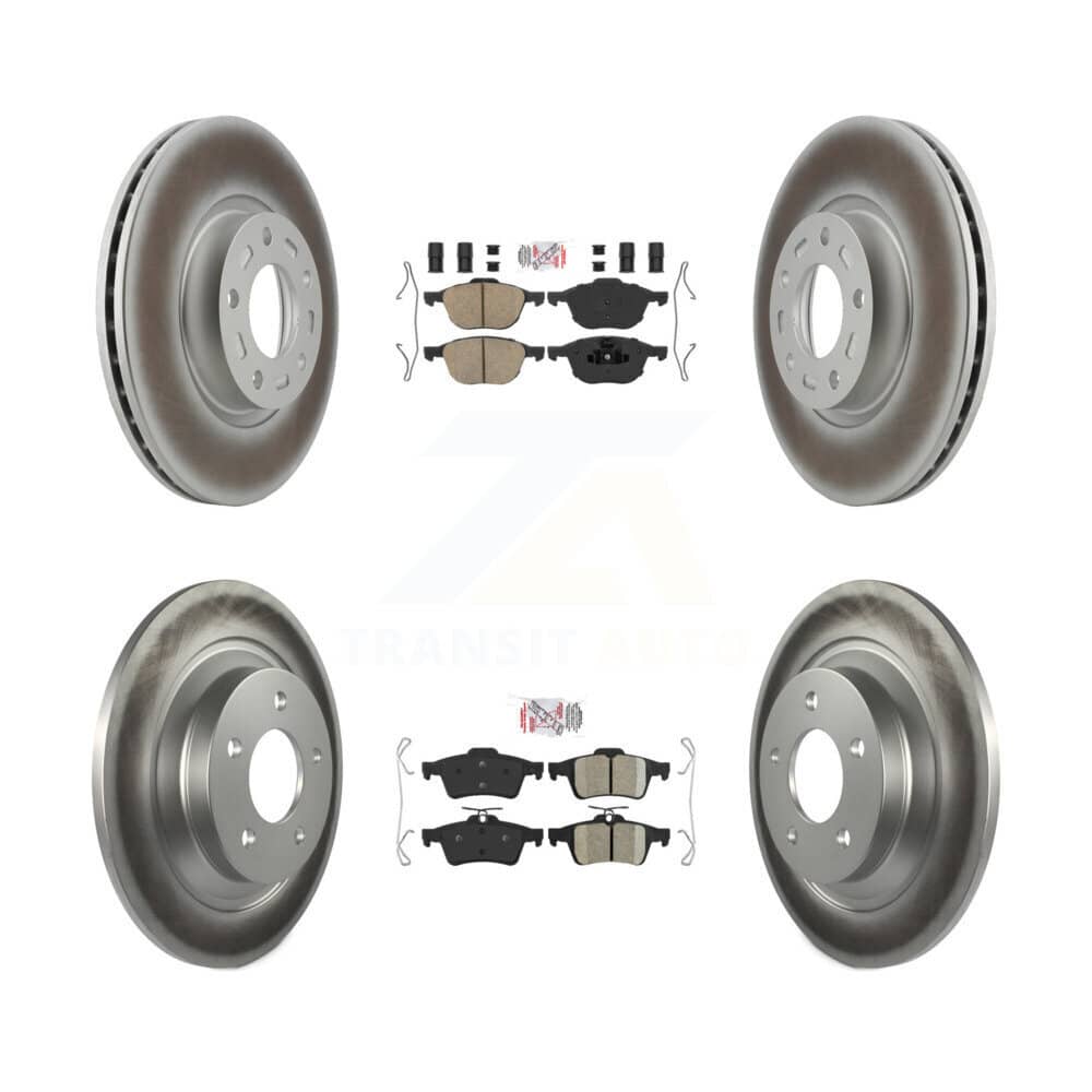 Transit Auto - KGA-104838 - Front and Rear Disc Brake Kits