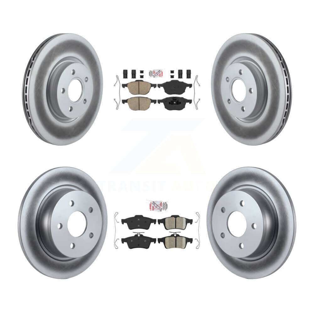 Transit Auto - KGA-104856 - Front and Rear Disc Brake Kits