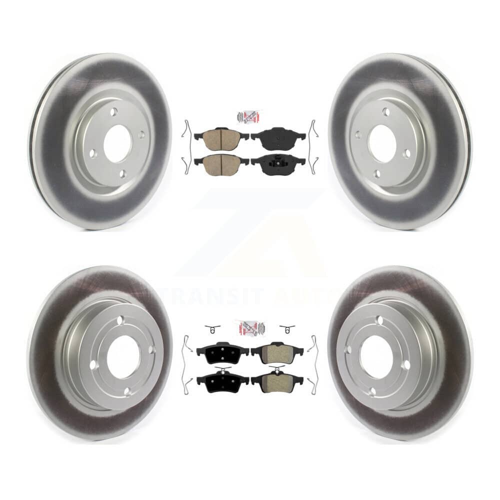 Transit Auto - KGA-104866 - Front and Rear Disc Brake Kits