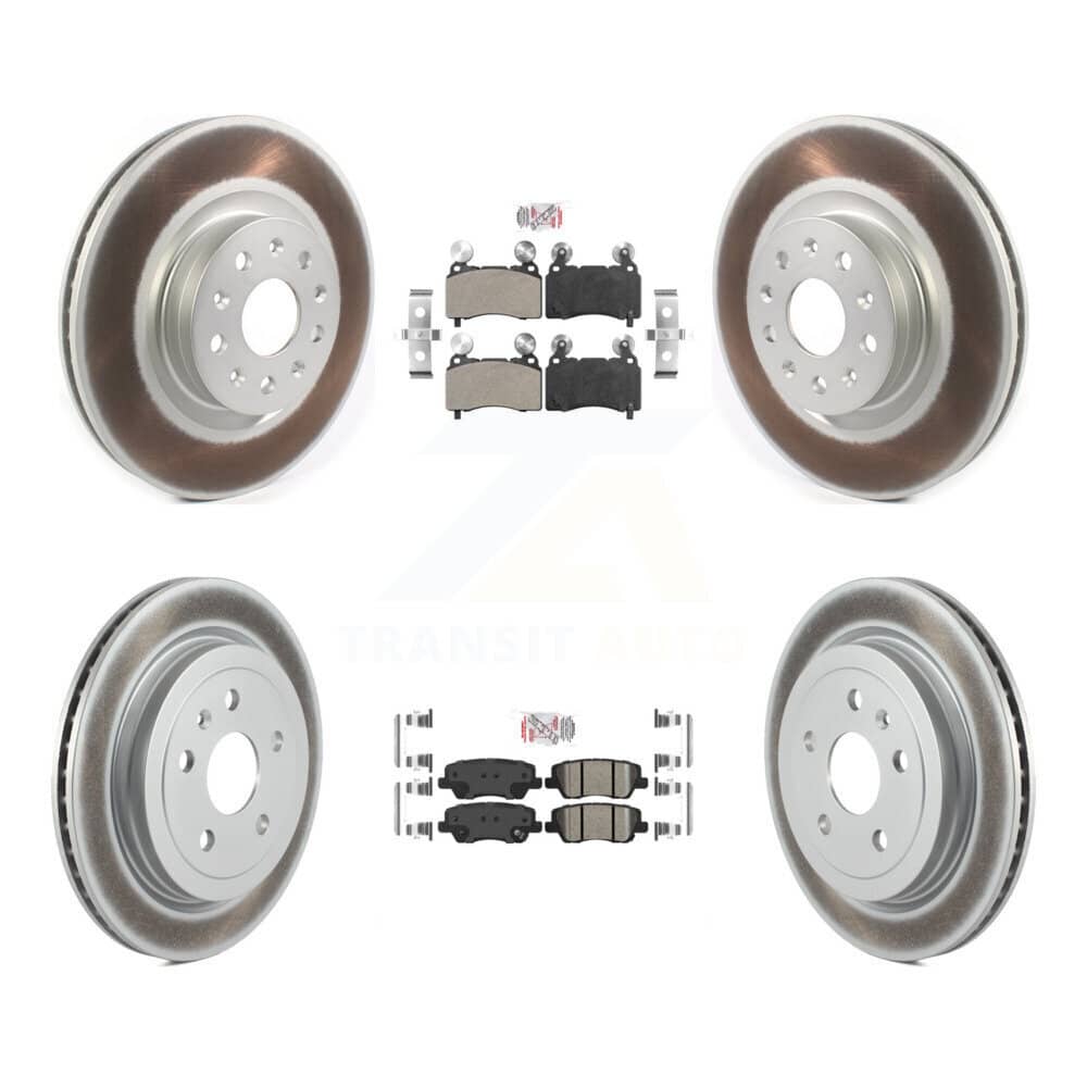 Transit Auto - KGA-104886 - Front and Rear Disc Brake Kits