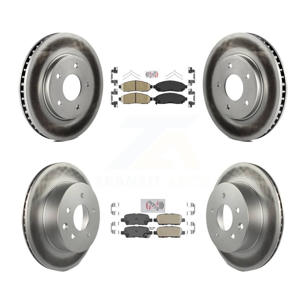 Transit Auto - KGA-104890 - Front and Rear Disc Brake Kits