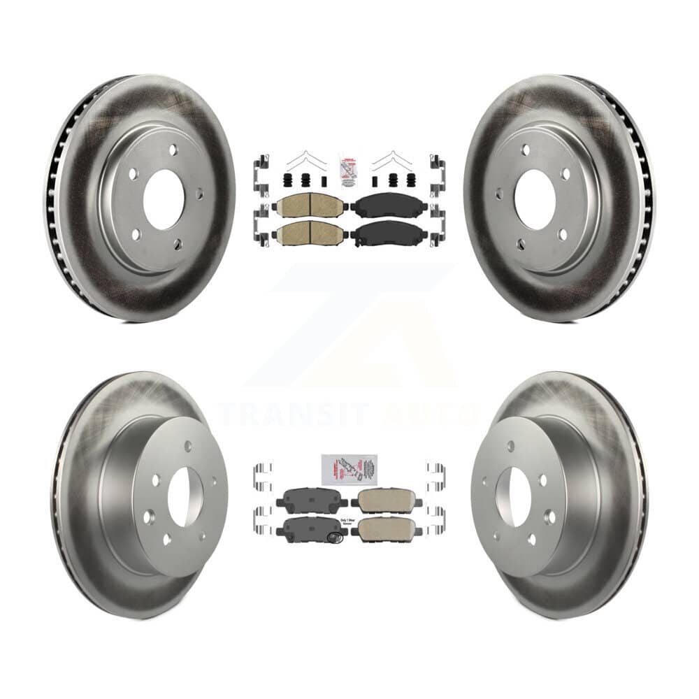 Transit Auto - KGA-104891 - Front and Rear Disc Brake Kits